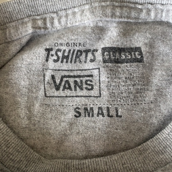 Vans gray long sleeve top - Picture 3 of 3